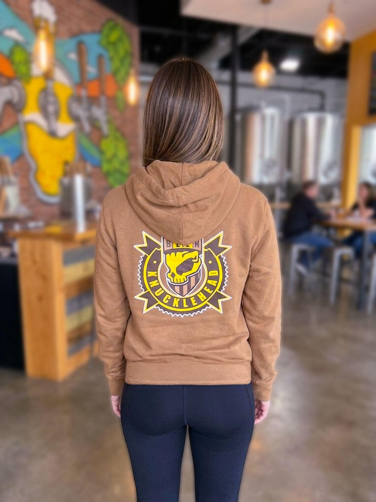 Knucklehead Brewing Golden Pecan Hooded Sweatshirt Knucklehead Brewing Golden Pecan Hooded Sweatshirt